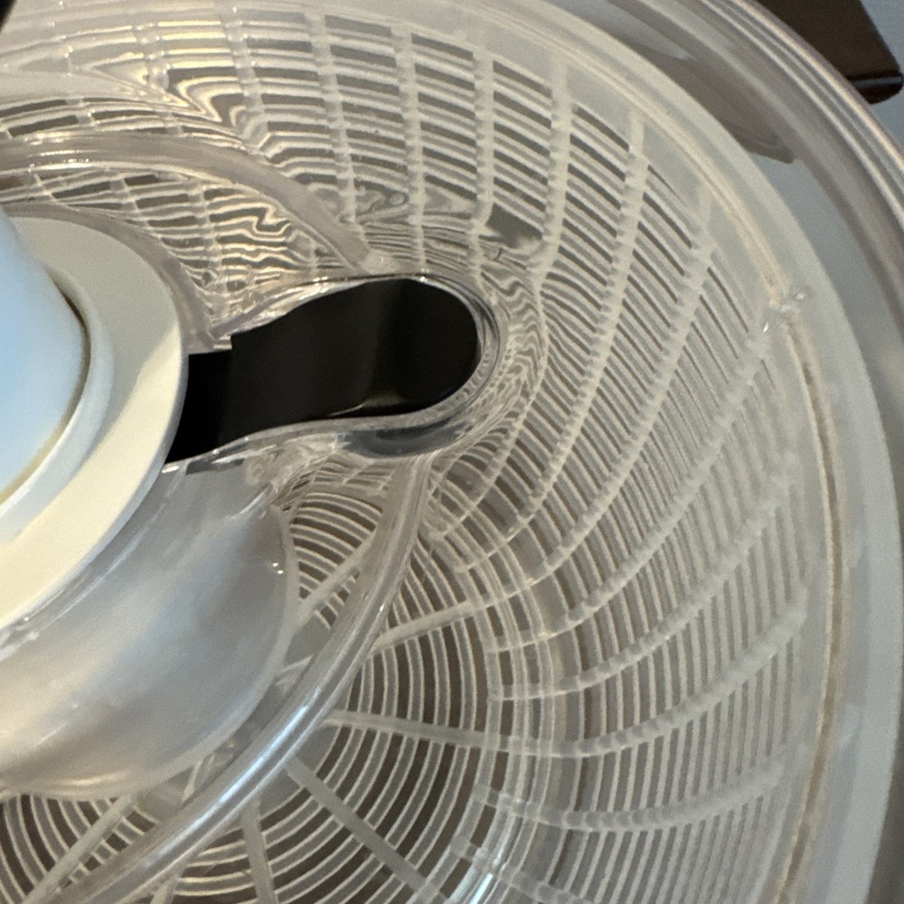 OXO Salad Spinner - Clear With Black Button 10.5" - Picture 3 of 13